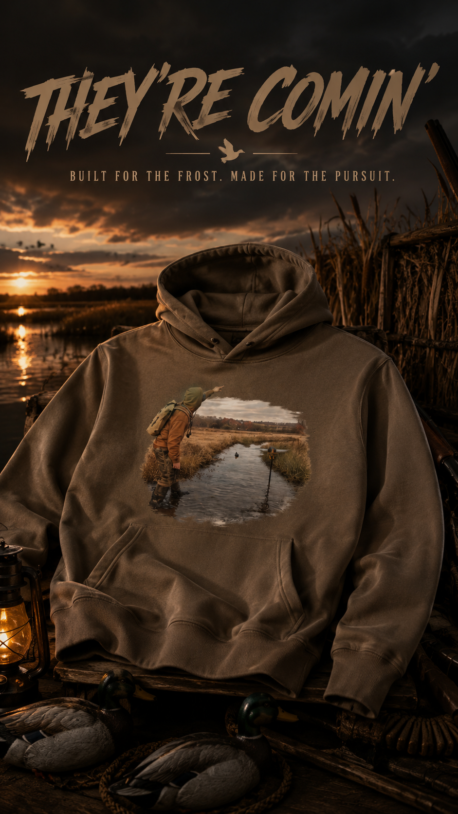 They’re Comin’ Hoodie